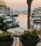 Sunset over Portomaso Marina, Malta